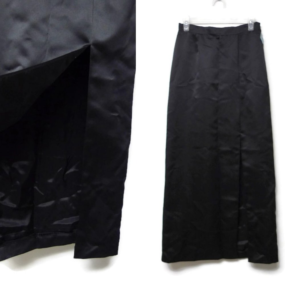 VTG Dave and Johnny by Laura Ryner black skirt